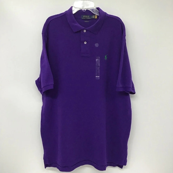 Polo Ralph Lauren Men’s Classic Fit Pique Cotton Short Sleeve NWOT Size Large - Picture 1 of 6